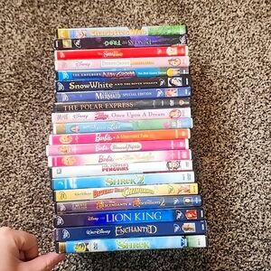 Variety of Children's Movies DVDs